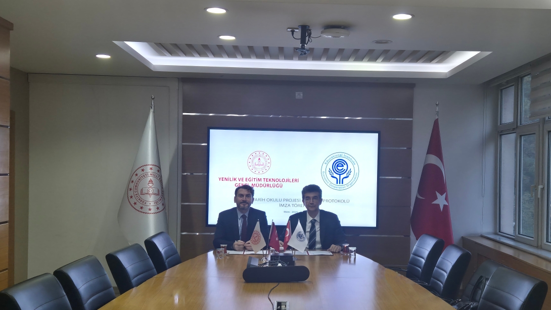 MİLLÎ EĞİTİM BAKANLIĞI VE EKONOMİK İŞBİRLİĞİ TEŞKİLATI EĞİTİM ENSTİTÜSÜ ARASINDA İŞ BİRLİĞİ PROTOKOLÜ İMZALANDI